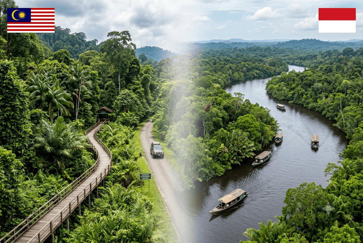 Tanjung Puting vs Sepilok: Which Orangutan Experience Fits You?