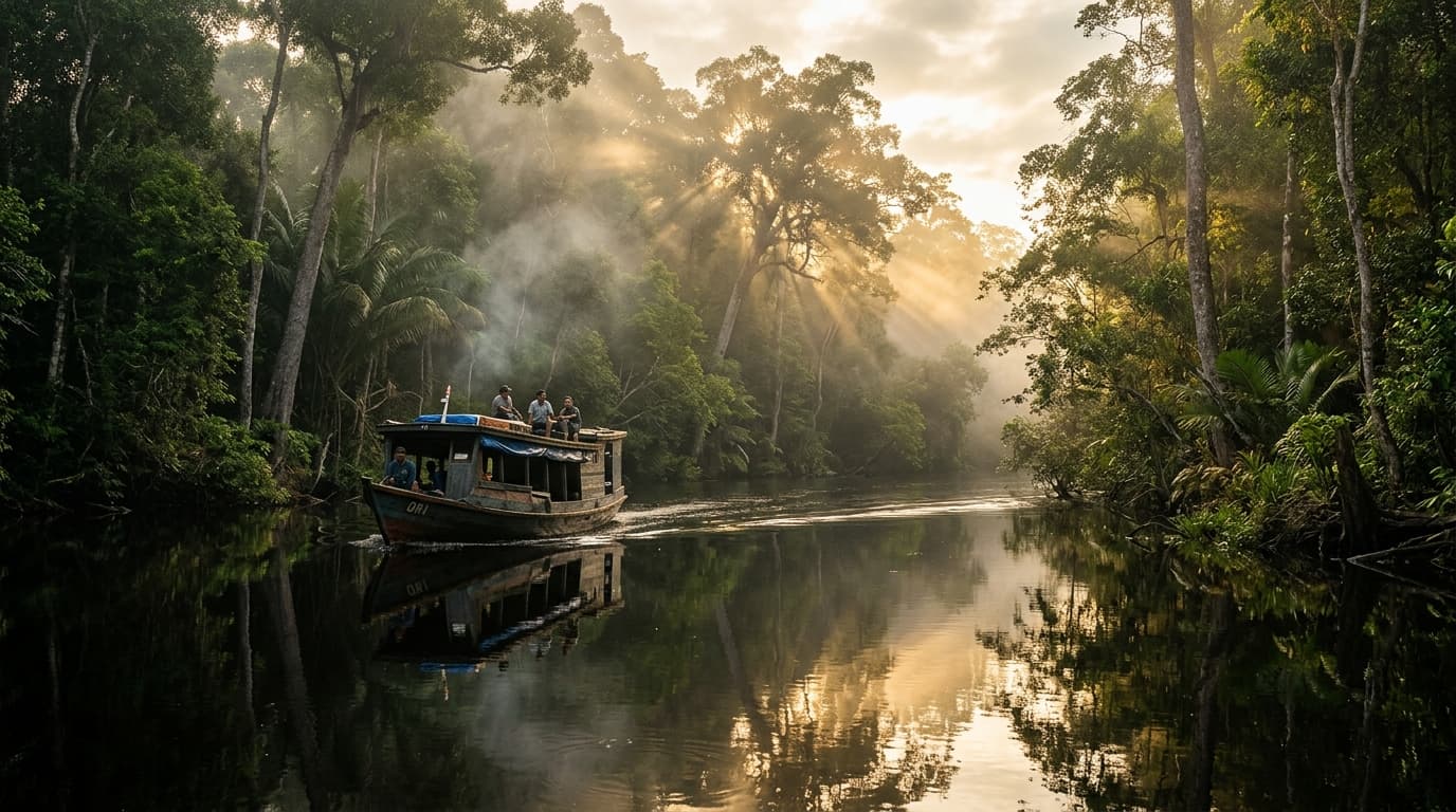 Sekonyer River Klotok Boat Safari - The Real Borneo